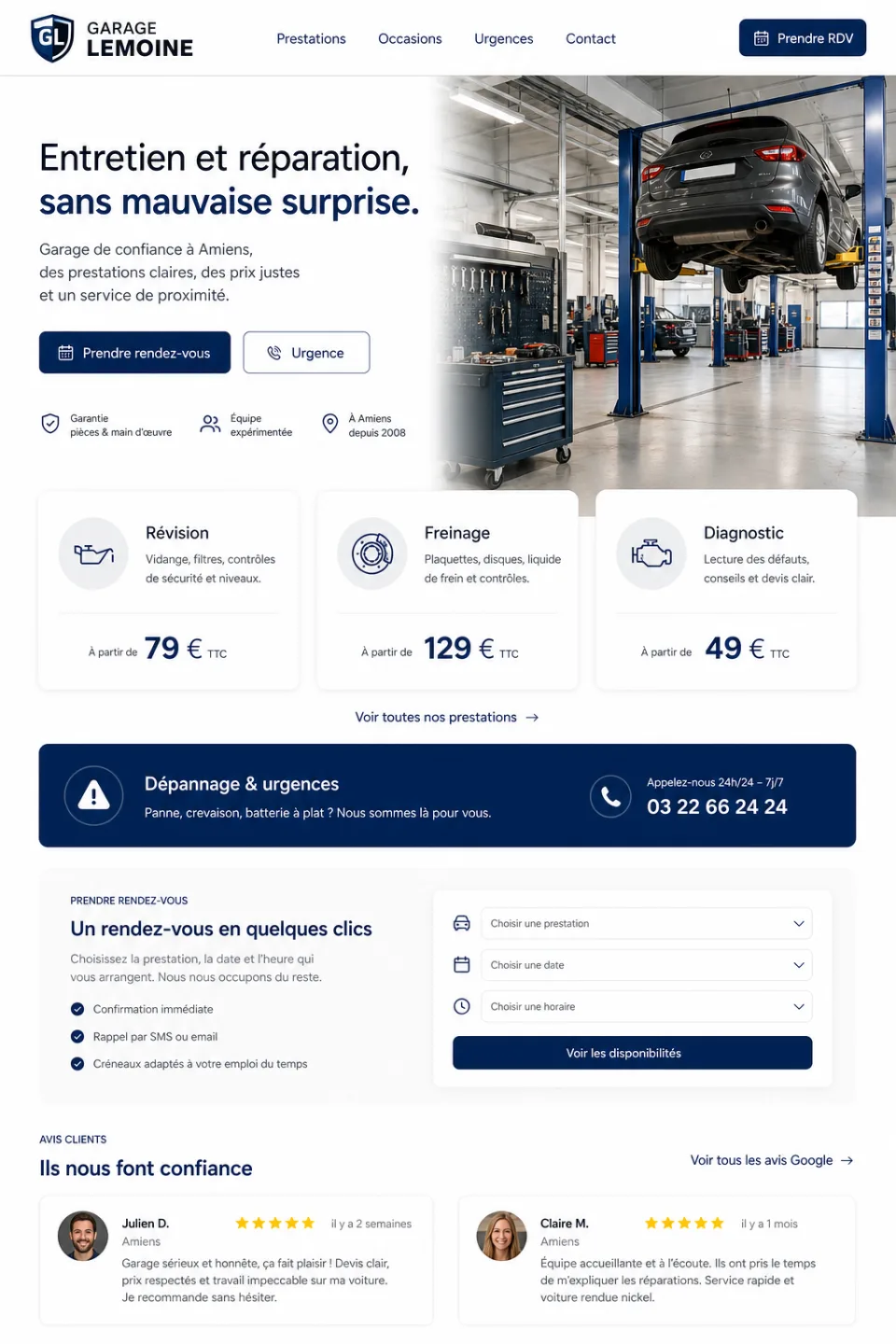 Aperçu du modèle Roue — Garage Lemoine, garagiste à Amiens